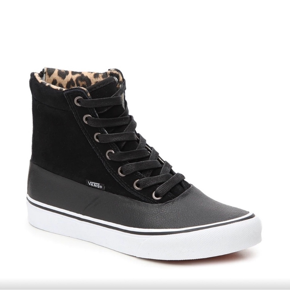 VANS CAMDEN HI ZIP BLACK MTE CHEETAH